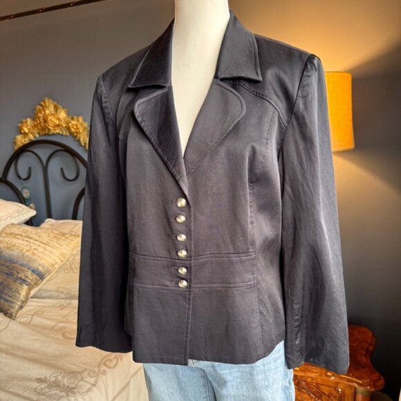 Vintage Louben  Black Blazer - Picture 2 of 13
